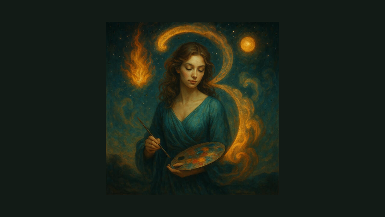 Flame of creativity. Voice of expression. Joy of inspiration.